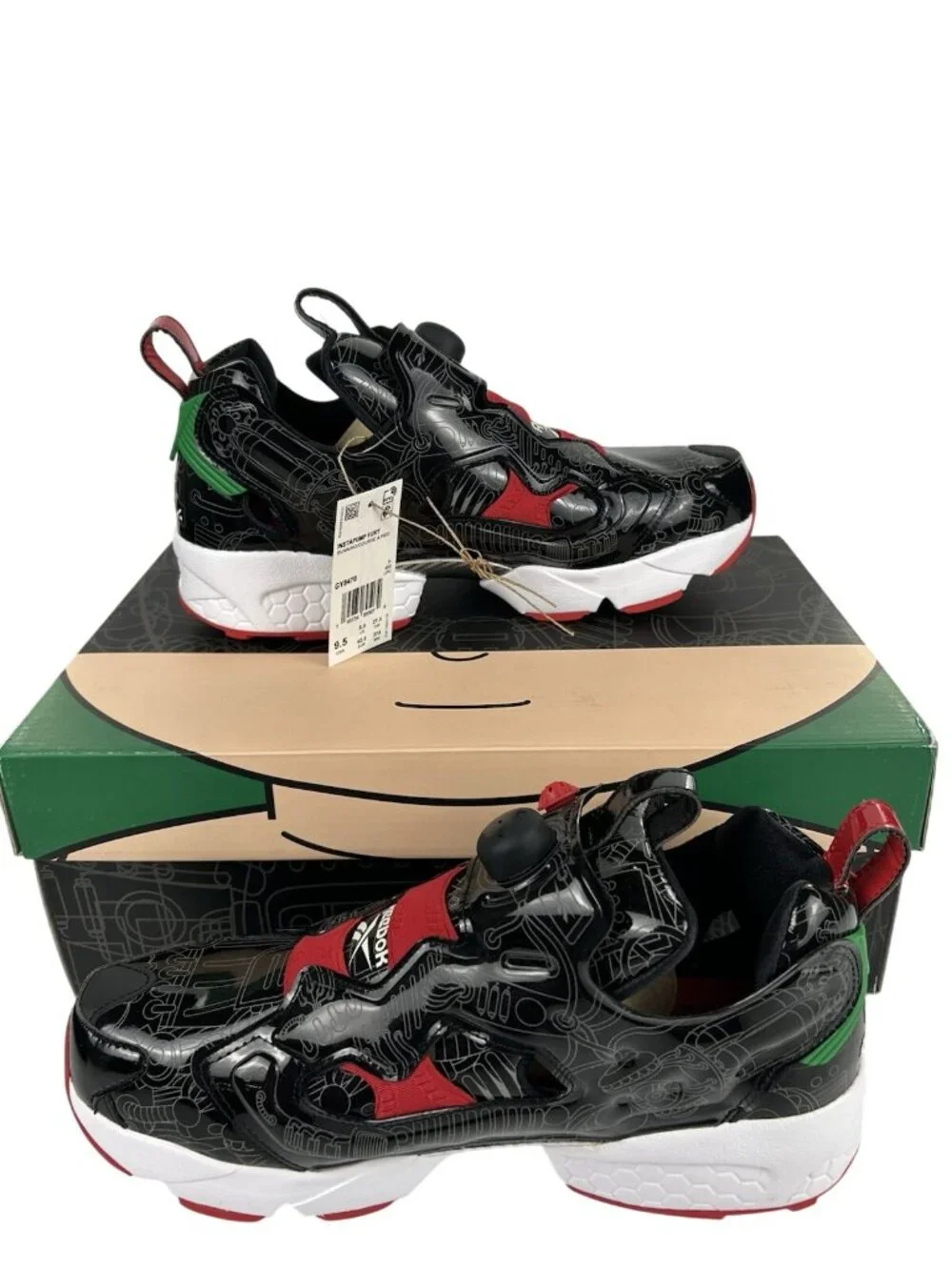 Reebok BAIT Astro Boy Instapump Fury GY8470 Men’s 9.5 Sneakers Rare Retro NEW